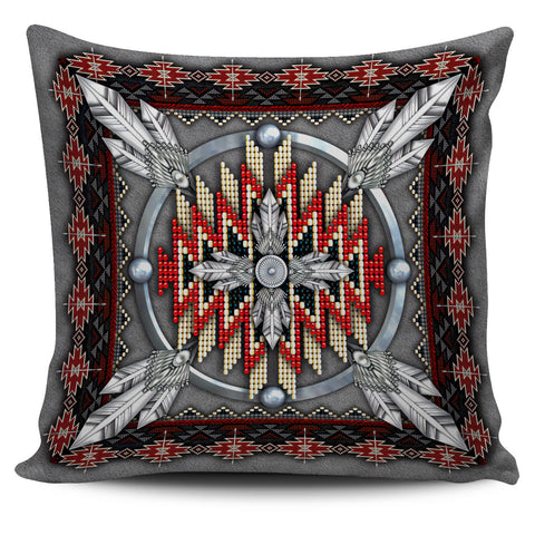Powwow Store gb nat00023 02 naumaddic arts gray native american pillow covers