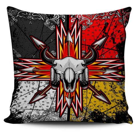 Bison Arrow Native American Pillow Covers - Powwow Store