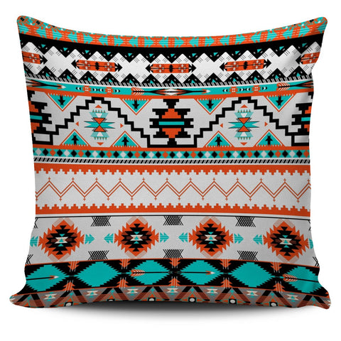 Native Border Patterns Native American Pillow Covers - Powwow Store