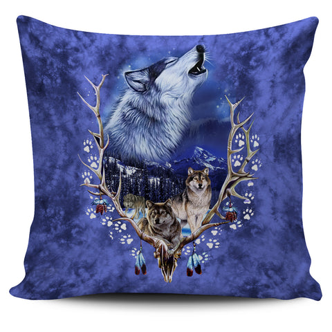 Powwow Store gb nat00317 wolve native american pillow covers