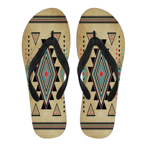 Southwest Symbol Native American Flip Flops - Powwow Store