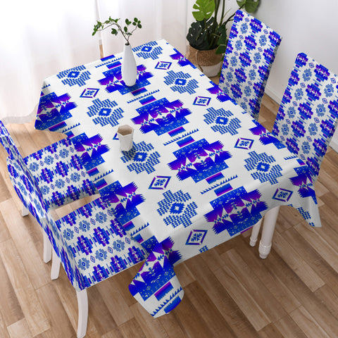 Powwow StoreGBNAT0072014 Tribe Design Native American Tablecloth