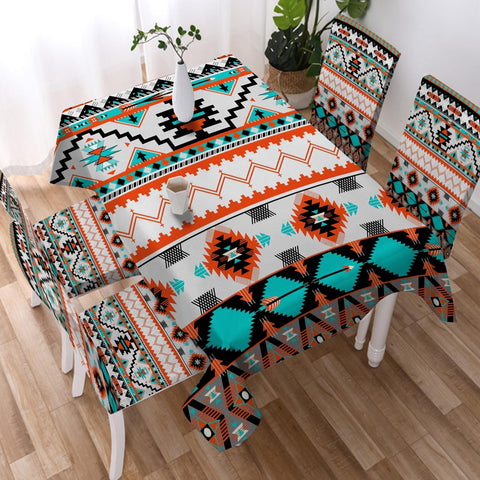 Powwow Store gb nat00152 border design patterns tablecloth