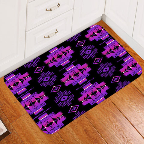 Powwow StoreGBNAT00720 Pattern Tribal Native Doormat