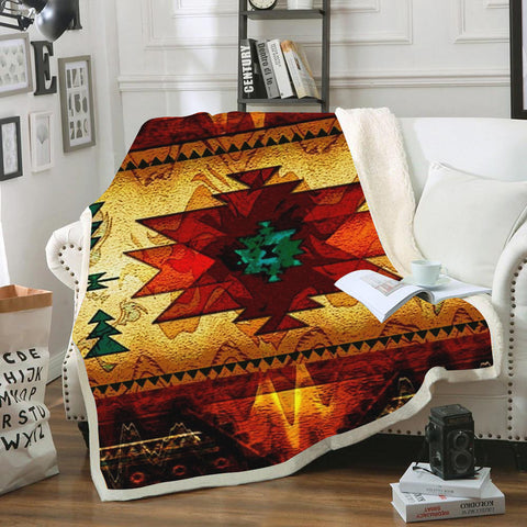 Powwow Store gb nat00068 united tribes brown blanket