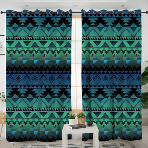 Powwow Store gb nat00601 pattern ethnic native living room curtain