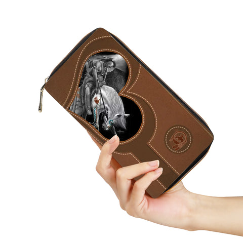 Powwow Store2ABHTD020005 Pattern Native Long Wallet