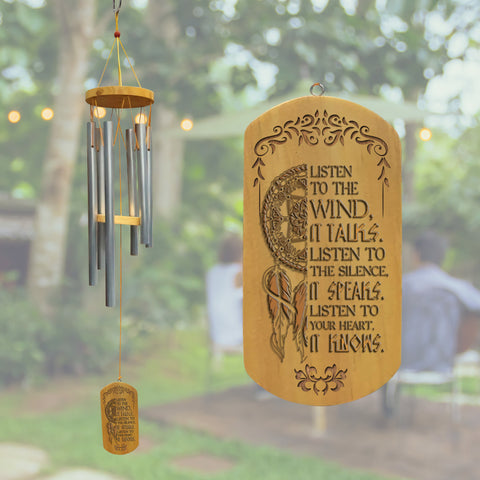 Powwow Store listen to the wind it talk wind chimes 01