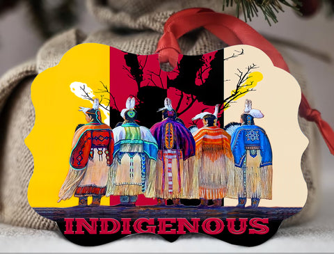 Powwow StoreORM001 Christmas Tree Ornament Native