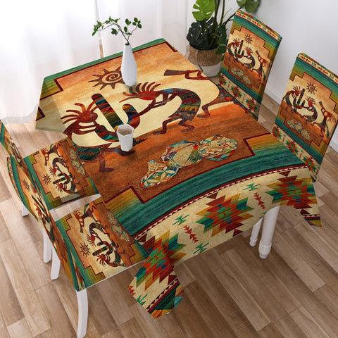 Powwow Store gb nat00054 kokopelli myth native american tablecloth