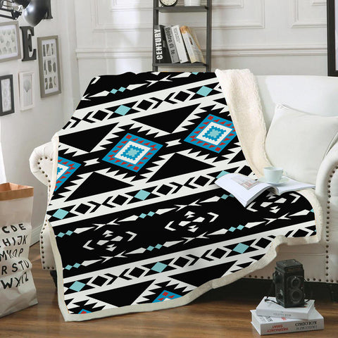 Powwow Store gb nat00607 ethnic seamless pattern blanket
