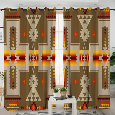 Powwow Store gb nat00062 10 light brown native living room curtain