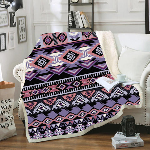 Powwow Store gb nat00593 ethnic pattern blanket