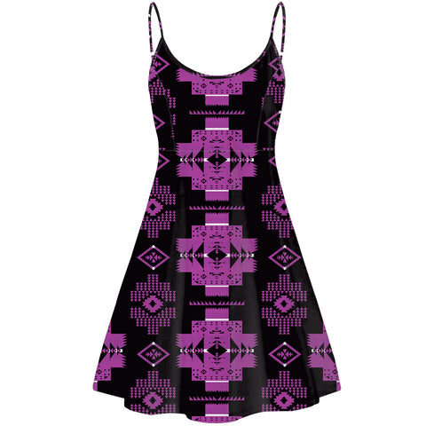 Powwow StoreGBHW00077 Pattern Native American Strings Dress