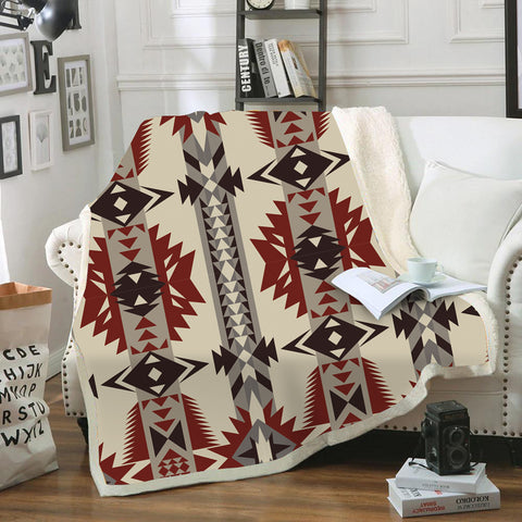 Powwow Store gb nat00594 geometric seamless pattern blanket