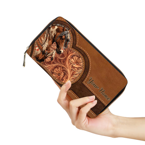 Powwow Store2ABHTD020002 Pattern Native Long Wallet