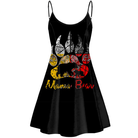 Powwow Store gb nat00085 mama bear native american strings dress