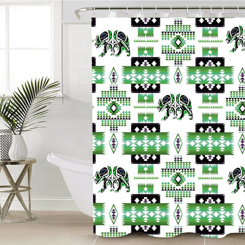 Powwow StoreSCT0003 Native Pattern Shower Curtain