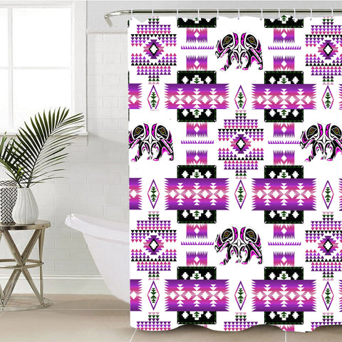 Powwow StoreSCT0004 Native Pattern Shower Curtain