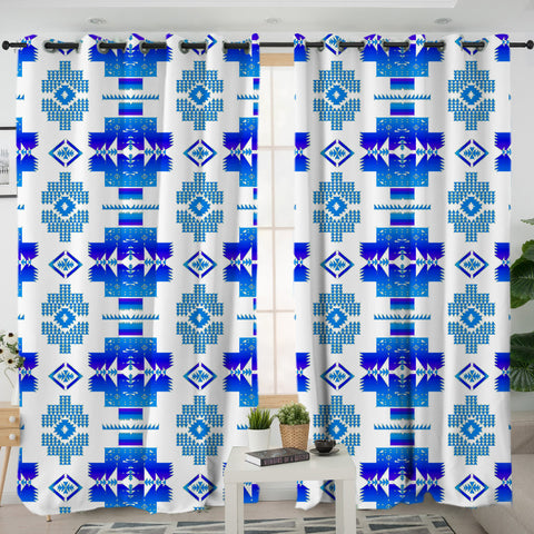 Powwow StoreGBNAT0072011 Pattern  Native American Living Room Curtain
