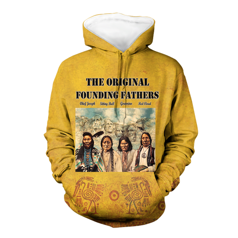 Powwow StoreHD000108 Native American Pride  3D Hoodie