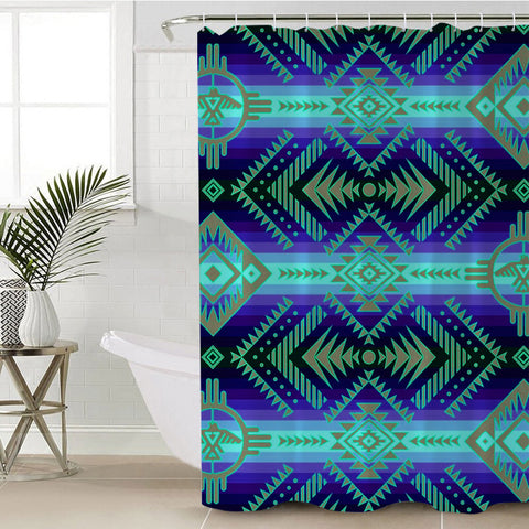 Powwow StoreSCT0006 Native Pattern Shower Curtain