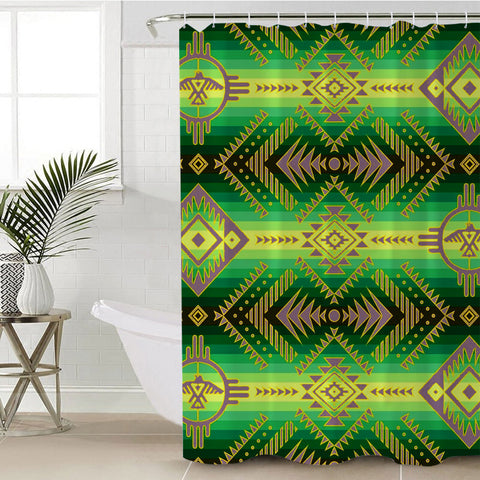 Powwow StoreSCT0008 Native Pattern Shower Curtain