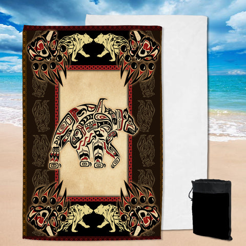 Powwow StoreGBNAT00735 Pattern Native Pool Beach Towel
