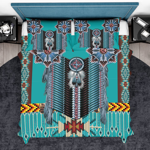 Powwow StoreBDS00033 Mandala Thunderbird Bedding Set