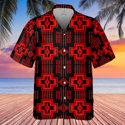 Powwow StoreGBHW00014102 Pattern Native Hawaiian Shirt 3D