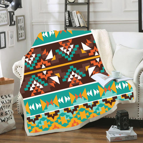 Powwow Store gb nat00579 seamless colorful blanket