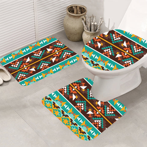 Powwow Store gb nat00579 seamless colorful mat 3 pieces