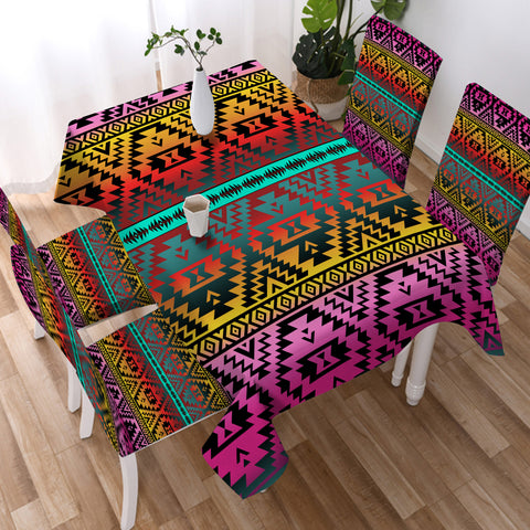 Powwow StoreGBNAT00689 Pattern Native Tablecloth