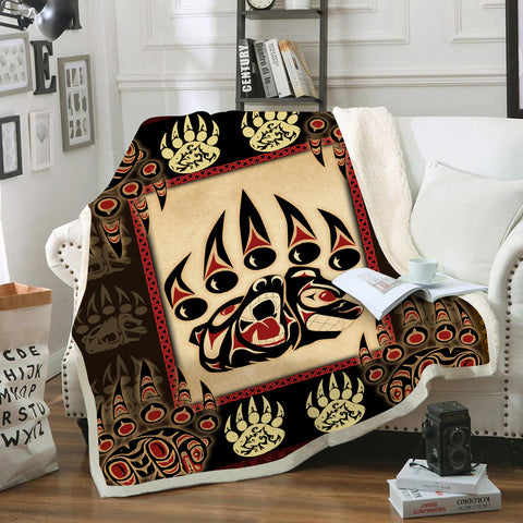 Powwow StoreGBNAT00733 Pattern Tribal Native Blanket