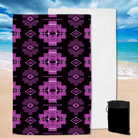 Powwow StoreGBHW00077 Pattern Native Pool Beach Towel