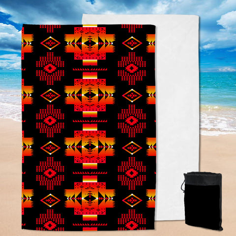Powwow StoreGBNAT0072003 Pattern Native Pool Beach Towel