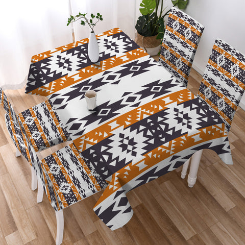 Powwow StoreTBC0026 Pattern Tribal Native Tablecloth