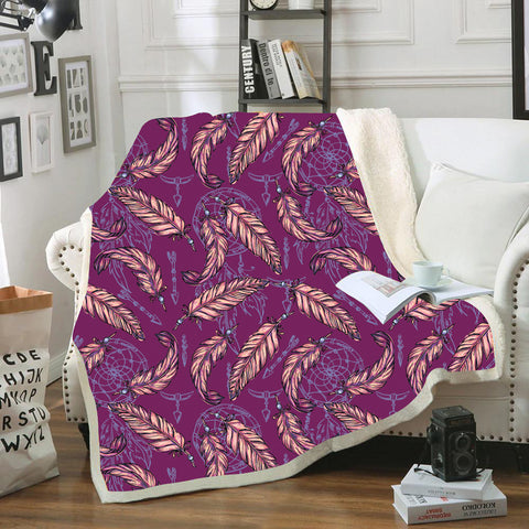 Powwow StoreBLK0013 Pattern Tribal Native Blanket