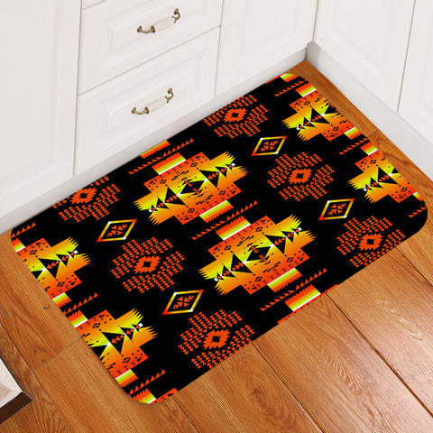 Powwow StoreGBNAT0072006 Pattern Tribal Native Doormat