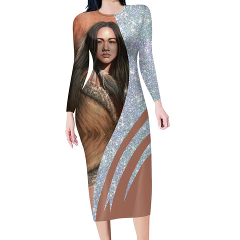 Powwow Store gb nat00452 native girl body dress
