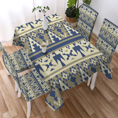 Powwow StoreTBC0023 Pattern Tribal Native Tablecloth