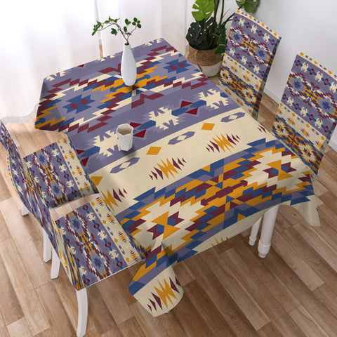 Powwow StoreTBC0028 Pattern Tribal Native Tablecloth