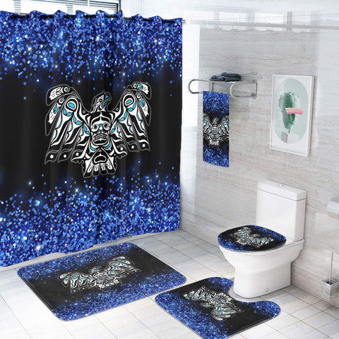 Powwow StoreBS00024 Pattern Native American Bathroom Set