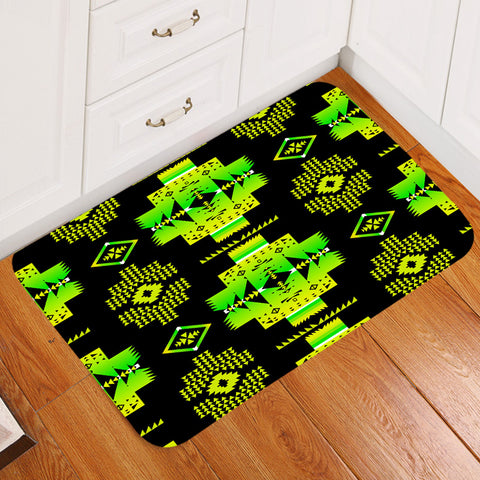 Powwow StoreGBNAT0072007 Pattern Tribal Native Doormat