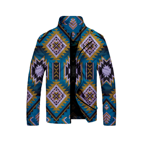 Powwow StoreGBNAT00114 Pattern Native 3D Jacket