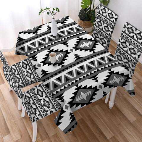 Powwow StoreTBC0018 Pattern Tribal Native Tablecloth