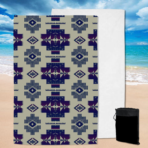 Powwow StoreGBNAT0072017 Pattern Native Pool Beach Towel