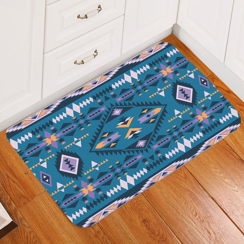 Powwow StoreGBNAT00740 Pattern Tribal Native Doormat