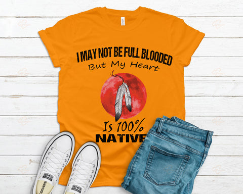 Powwow Store my heart native 3d t shirt