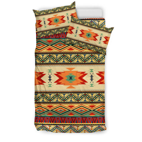 Powwow Store gb nat00351 geometric pattern design native bedding set